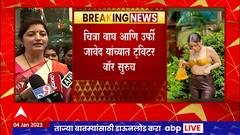 Chitra Wagh on Urfi Javed : भाषा नको तर कृती करा, उर्फी जावेदप्रकरणावर महिला आयोगाला उद्देशून ट्वीट