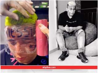 Video: शख्स ने माथे पर लिखवाया मेसी के नाम का टैटू, अब हो रहा पछतावा