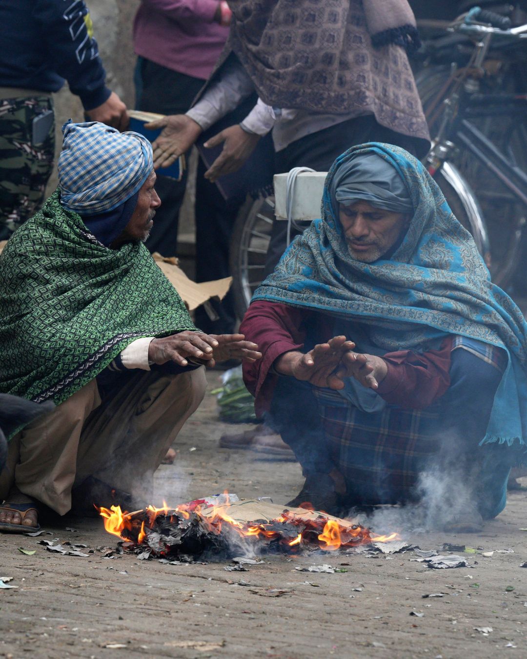 Delhi Records Coldest Day Of Season As People Struggle To Stay Warm