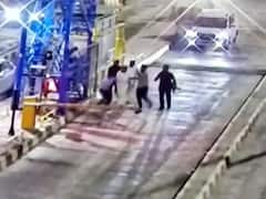 Caught On Camera: BRS MLA Durgam Chinnaiah Assaults Toll Plaza Staff In Telangana's Mancherial