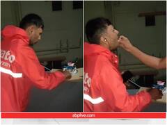 डिलीवरी ब्वॉय के साथ नए साल का मनाया जश्न, दिल जीत लेगा वीडियो