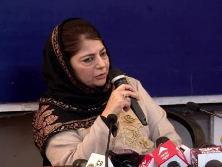 Jammu kashmir Former CM Mehbooba Mufti targets BJP Govt Over Home ministry Report statement On Article 370 'कश्मीर में लोकतंत्र का मतलब केवल 3 परिवार', गृह मंत्रालय की इस रिपोर्ट पर भड़कीं महबूबा मुफ्ती, अ​मित शाह पर बोला हमला