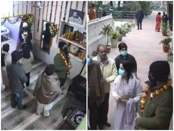 virat kohli with wife anushka sharma reached neem karoli baba mathura vrindavan Virat Anushka: श्रीलंका के खिलाफ वनडे सीरीज से पहले कान्हा की नगरी पहुंचे कोहली, वाइफ अनुष्का भी हैं साथ