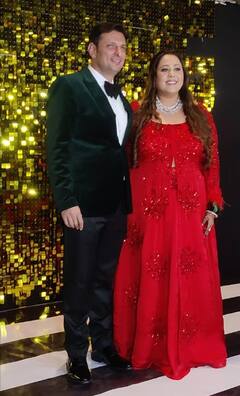 Rushad Rana के वेडिंग रिसेप्शन में इतनी ग्लैमरस बनकर पहुंची 'अक्षरा की ताई सास...' बाकी सितारों ने भी लगाए चार चांद