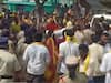 WATCH: TDP Workers, Gathered To Welcome Chandrababu Naidu, Lathi-Charged In Chittoor. Woman Injured