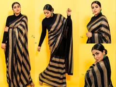 Poorna : புடவையில் கலக்கும் நாயகி பூர்ணாவின் லேட்டஸ்ட் க்ளிக்ஸ் இதோ !