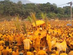 'येळकोट येळकोट...जय मल्हार', लाखो भाविकांच्या साक्षीने श्री. खंडोबा म्हाळसा विवाह सोहळा संपन्न