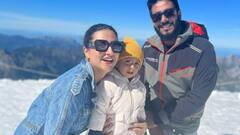 ইউভানকে নিয়ে হাতির পিঠে চড়ে জঙ্গল ভ্রমণ রাজ-শুভশ্রীর, দেখুন ভিডিও