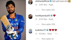 'অল ইজ ওয়েল..', চোট পেয়ে বার্তা স্যামসনের, আরোগ্য কামনায় ধবন, হার্দিকরা