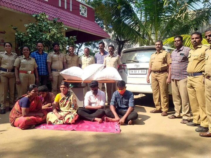 Crime: சொகுசு காரில் 60 கிலோ கஞ்சாவை கடத்திய 3 பேர் கைது.  கஞ்சா கடத்திய வாகனங்கள் பறிமுதல்