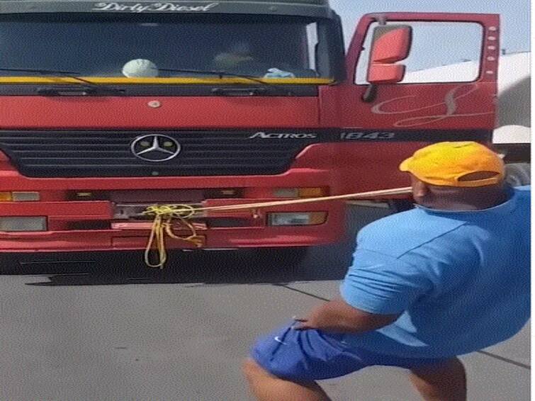 WATCH: Egypt Man Pulls Truck With His Teeth, Creates Guinness World Record WATCH: Egypt Man Pulls Truck With His Teeth, Creates Guinness World Record