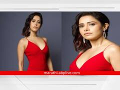 In Pics: नुसरतचं बहारदार सौंदर्य; लाल रंगाच्या ड्रेसमध्ये कमाल दिसतेय