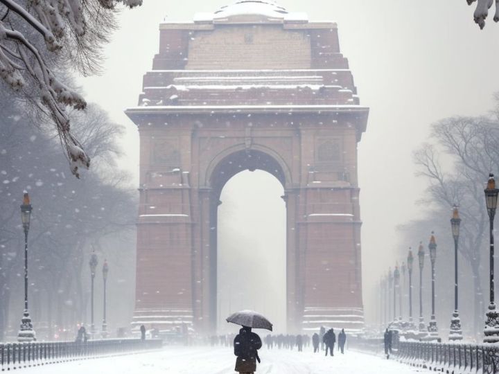 Snowfall: दिल्ली और कोलकाता में भारी बर्फबारी का आलम? इन तस्वीरों को देख चौंक जाएंगे आप