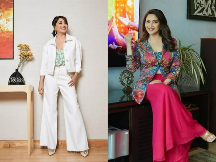 Madhuri Dixit House: 80-90 के दशक में बॉलीवुड पर राज करने वाली एक्ट्रेस माधुरी दीक्षित के फैन्स की संख्या आज भी करोड़ों में हैं. आज हम आपको एक्ट्रेस के लग्जरी घर की झलक दिखाने वाले हैं.