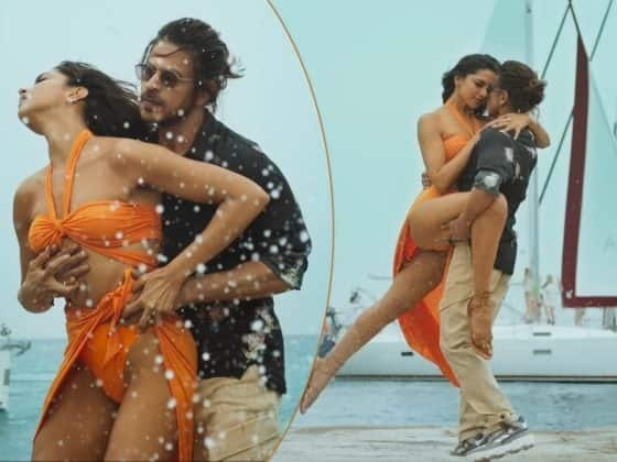 Saffron bikini remains in Pathaan, but Yash Raj may remove it Shocking:  શાહરૂખની 'પઠાણ'માંથી નહી હટે દિપીકાનો ભગવા બિકીની સીન, હવે YRF લેશે નિર્ણય!