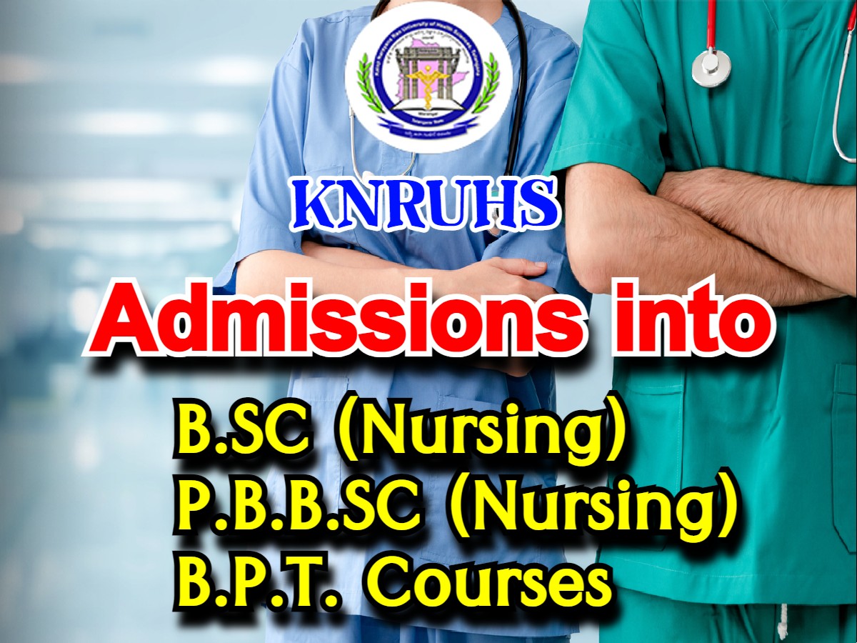 Admissions Into B.sc (nursing) 4ydc/p.b. B.sc (nursing) 2ydc/ B.p.t ...