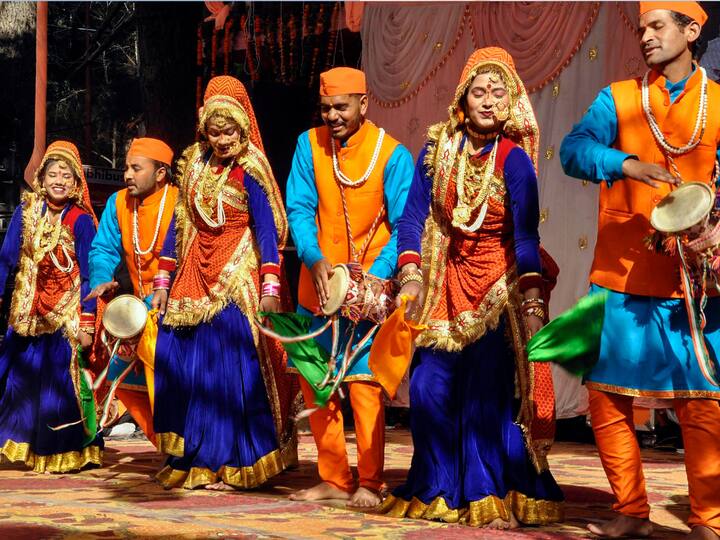 The folk cultures of Kullu and Manali began to be highlighted in the carnival as the years went by. Soon, songs, dance, and cuisine took centre stage at the carnival. These cultural aspects were, however, abandoned for a while in favour of winter sports. But in 2008, it was reintroduced during a carnival. (Image Source: PTI)