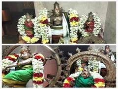 பெருமாள் ஆலயத்தில் இருந்து சிவாயலத்திற்கு சீர்வரிசை எடுத்து வழிபாடு செய்த மயிலாடுதுறை பக்தர்கள்