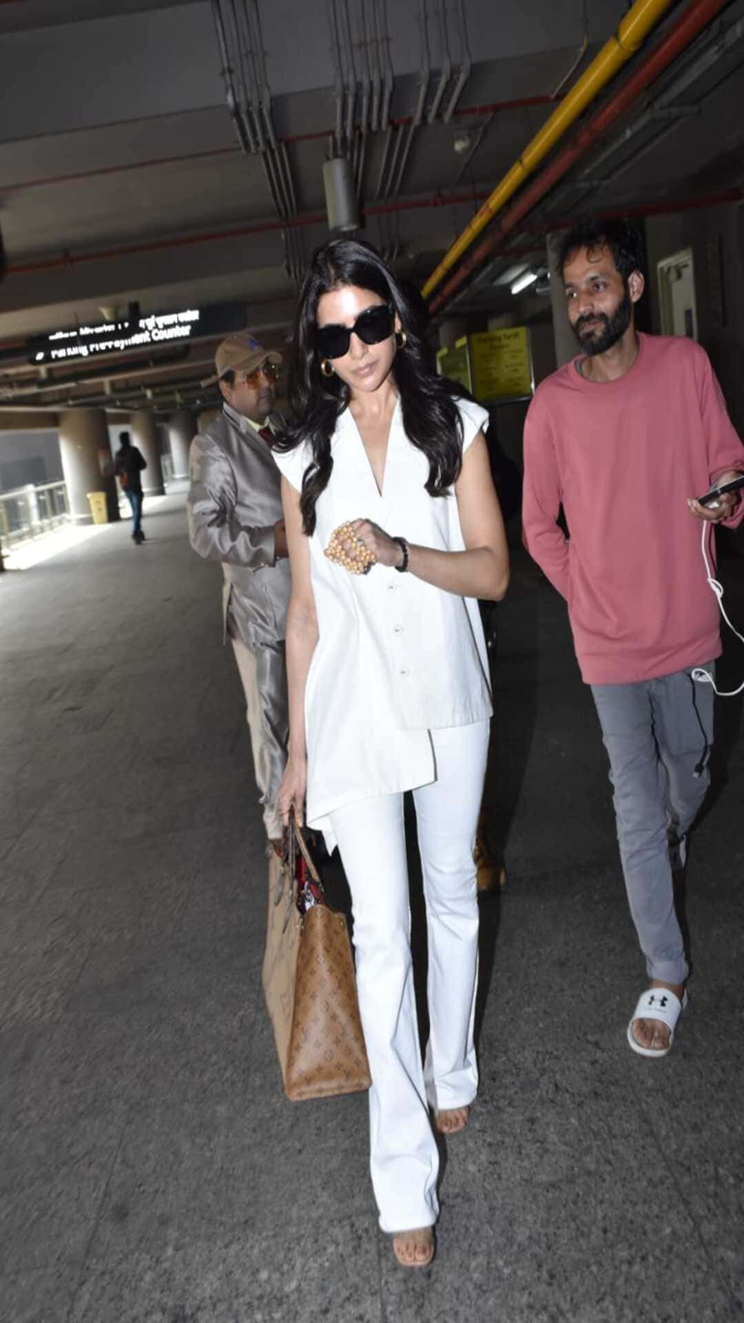 Samantha Ruth Prabhu Slays Airport Look In White