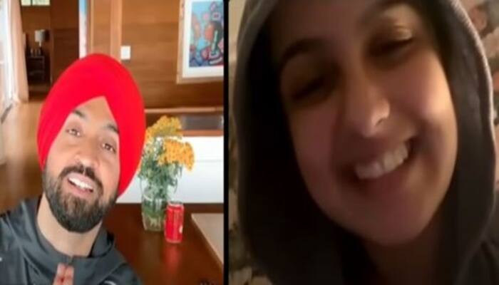 punjabi singer diljit dosanjh tunisha sharma old video going viral on internet Diljit Dosanjh: ਜਦੋਂ ਦਿਲਜੀਤ ਦੋਸਾਂਝ ਨੇ ਤੁਨੀਸ਼ਾ ਸ਼ਰਮਾ ਸਾਹਮਣੇ ਜੋੜੇ ਸੀ ਹੱਥ, ਦੋਵਾਂ ਦਾ ਪੁਰਾਣਾ ਵੀਡੀਓ ਹੋਇਆ ਵਾਇਰਲ