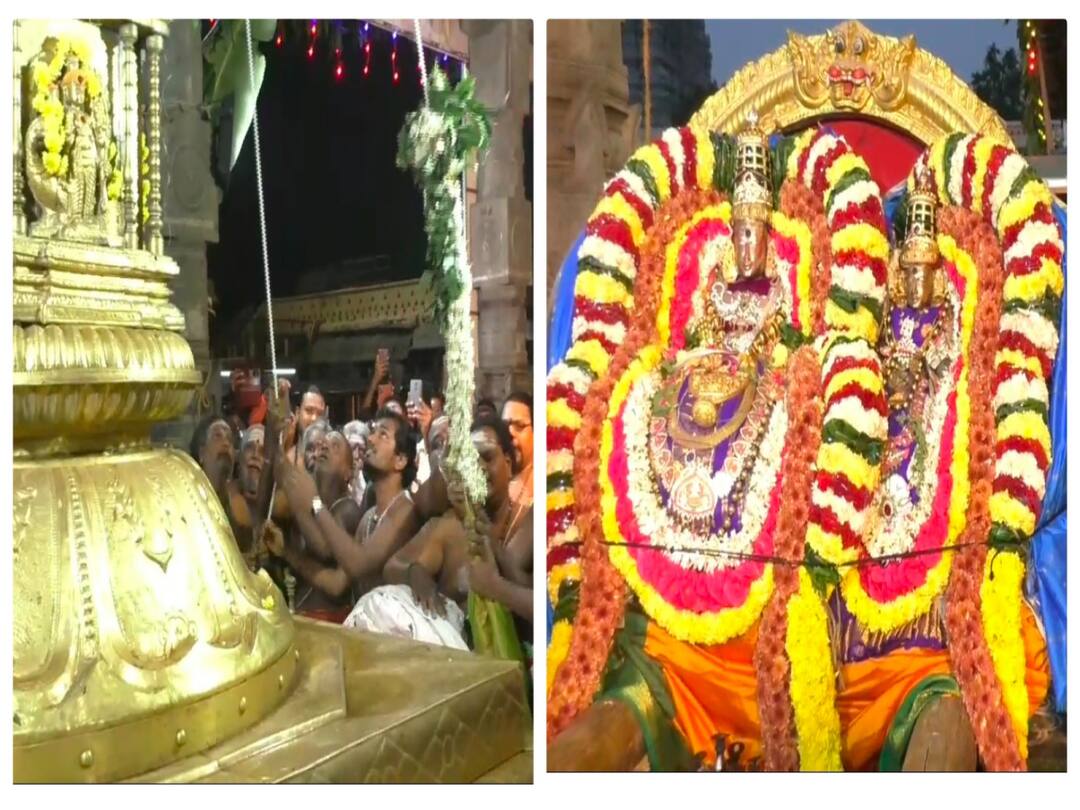 உத்ராயண புண்ணிய கால பிரம்மோற்சவ விழா -  அண்ணாமலையார் கோயிலில்  கொடியேற்றத்துடன் தொடக்கம்