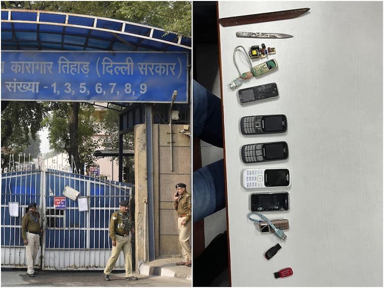 117 Mobile Phones Recovered In Delhi Jails Amid Crackdown, 5 Prison Officials Suspended 117 Mobile Phones Recovered In Delhi Jails Amid Crackdown, 5 Prison Officials Suspended