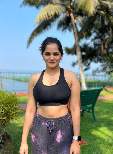 चिकाटी गडिलो चिथा कोटूडू या तेलगू सिनेमातून भाग्यश्रीनं दाक्षिणात्य इंडस्ट्रीमध्ये पदार्पण केलं.