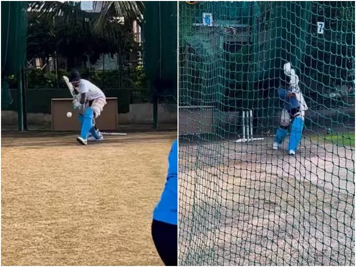 Watch: KL Rahul Sweating out to prepare for ODI series against Sri Lanka see video Watch: श्रीलंका के खिलाफ वनडे सीरीज़ में वापसी के लिए केएल राहुल ने जमकर बहाया पसीना, नेट्स में दिखा पुराना अंदाज़