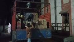 બનાસકાંઠા: અમીરગઢ બોર્ડર પર પોલીસે દારુનો મોટો જથ્થો ઝડપી પાડ્યો