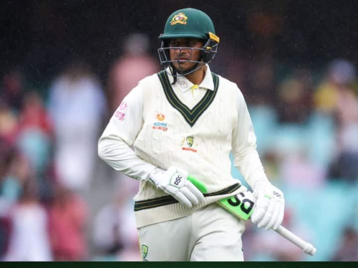 AUS vs SA 3rd Test Australia declared innings with usman khawaja double century complete AUS vs SA: उस्मान ख्वाजा का दोहरा शतक पूरा हुए बिना ऑस्ट्रेलिया ने घोषित की पारी, फैंस ने सोशल मीडिया पर निकाला गुस्सा