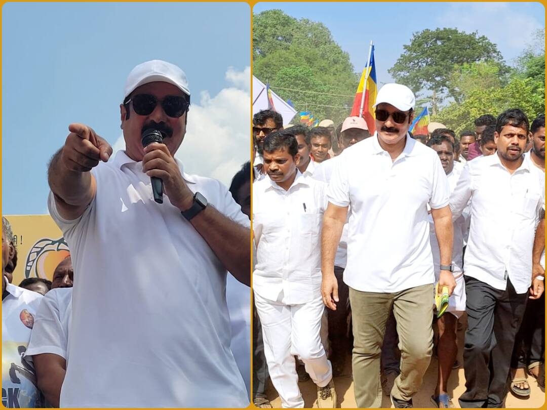 PMK: என்.எல்.சி.யை தனியாரிடம் விற்பதற்கு முன்பே நிலத்தை எடுக்க முயற்சி - அன்புமணி குற்றச்சாட்டு NLC 25,000 acres of land being acquired for a company that is going to give it to the private sector pmk Anbumani Ramadoss walks PMK: என்.எல்.சி.யை தனியாரிடம் விற்பதற்கு முன்பே நிலத்தை எடுக்க முயற்சி - அன்புமணி குற்றச்சாட்டு