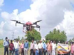 திருவண்ணாமலை: ஆதிதிராவிடர், பழங்குடியினர் மாணவர்களுக்கு விவசாய துறையில் பயன்படுத்தும் ட்ரோன் கருவி பயிற்சி