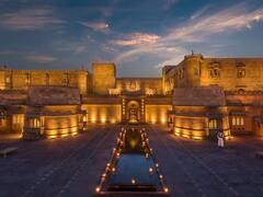 Sidharth Kiara Wedding Venue Pics: 77 कमरों वाले शाही होटल में होगी सिद्धार्थ-कियारा की शादी, देखें गार्डन से रूम तक की तस्वीरें