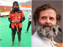 MP Man Walks 1,200 Km Barefoot In Bharat Jodo Yatra, Calls Rahul Gandhi His Motivation