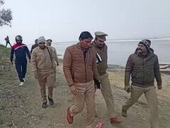 कौशांबी में गंगा की तराई में मिला युवती का अधजला शव, बोरे में भरकर फेंका, इलाके में सनसनी