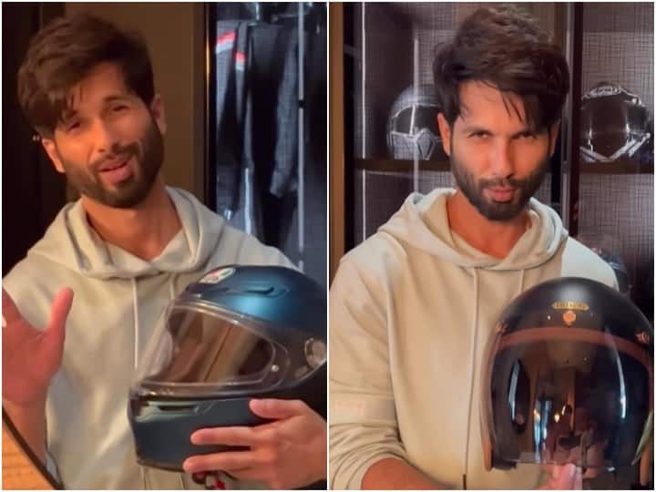 बाइक्स के शौकीन Shahid Kapoor के पास है यूनिक हेलमेट कलेक्शन, एक्टर ने वीडियो शेयर कर दिलचस्प नाम भी बताए Shahid Kapoor has a unique helmet collection the actor also shared interesting names by sharing the video बाइक्स के शौकीन Shahid Kapoor के पास है यूनिक हेलमेट कलेक्शन, एक्टर ने वीडियो शेयर कर दिलचस्प नाम भी बताए