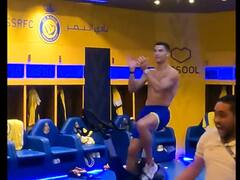 Cristiano Ronaldo: அணியினர் அடித்த கோலை கொண்டாடும் ரொனால்டோ - வைரலாகும் வீடியோ..!