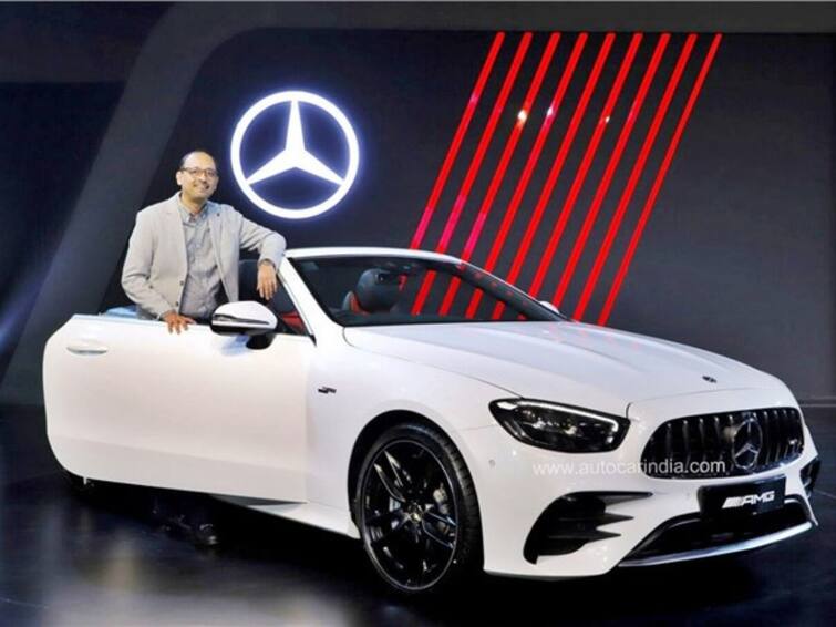 mercedes amg e53 4matic cabriolet launched at rs 1.3 crore Mercedes AMG E53: முற்றிலும் புதிய வடிவமைப்பில் வெளியாகியுள்ள மெர்சிடிஸ் AMG கார்.. விலை விவரங்கள் உள்ளே!