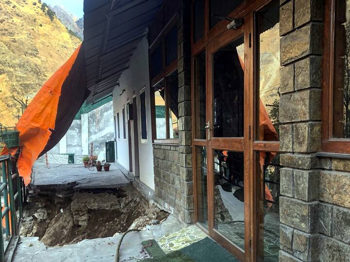 “The three principal factors are Joshimath's vulnerable foundations as it was developed on the debris of a landslide triggered by an earthquake more than a century ago, its location in seismic zone V which is more prone to earthquakes besides gradual weathering and water percolation which reduce the cohesive strength of the rocks over time,” Sain told PTI. (Image Source: PTI)