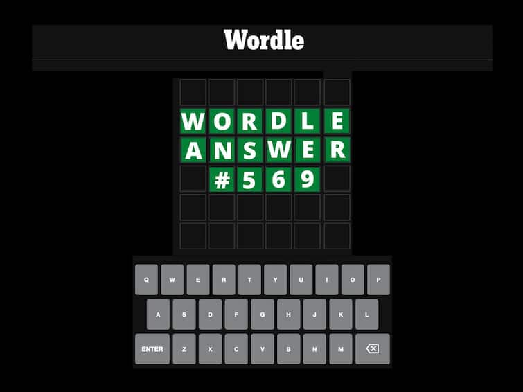 Wordle 569 Answer, January 9 Check Out Hints And Clues To Solve Today