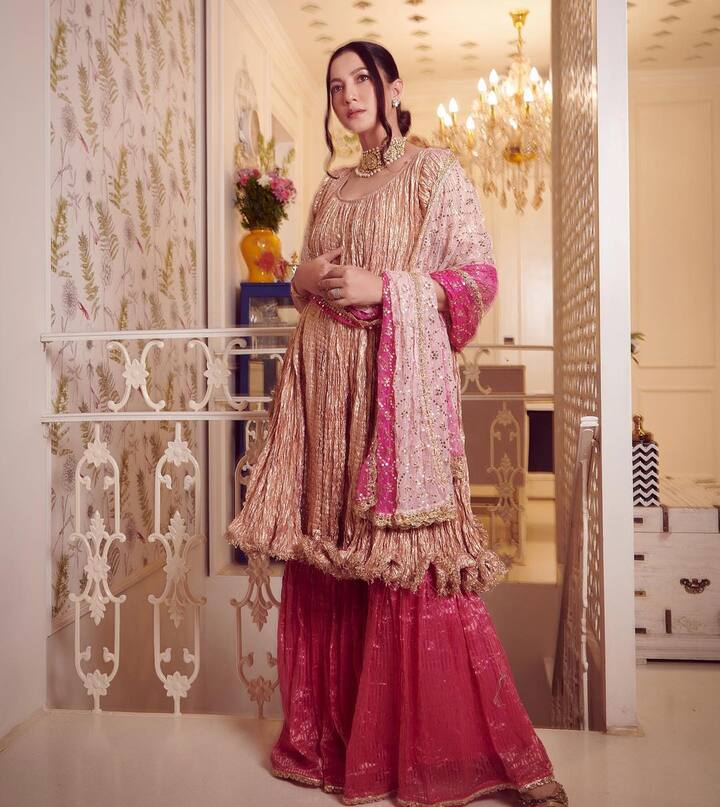 लॉकडाऊन दरम्यान गौहर आणि जैद एका किराणा दुकानात भेटले होते हे फार कमी लोकांना माहीत आहे.(फोटो सौजन्य :gauaharkhan/इंस्टाग्राम)