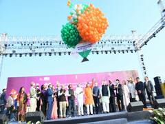 Gujarat CM Kicks Off International Kite Festival In Gujarat With Great Zeal & Enthusiasm – SEE PICS