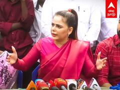 Alisha Abdullah Speech : ”காயத்ரி ரகுராமை SERIOUS-ஆ எடுத்துக்க வேண்டாம்” - அலிஷா அப்துல்லா!
