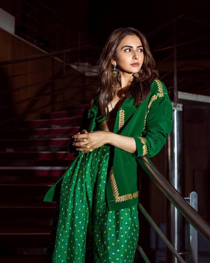 టాలీవుడ్ టాప్ హీరోయిన్లలో రకుల్ ప్రీత్ సింగ్ ఒకరు.  Photos@Rakhul preeth singh/instagram