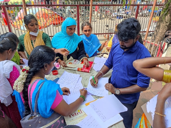 Nurses Protest: முதல்வருக்கு தந்தி அனுப்பி போராட்டத்தில் ஈடுபட்ட செவிலியர்கள்