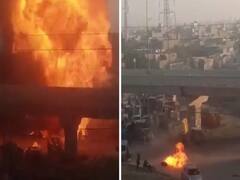 பாகிஸ்தானில் சிலிண்டர் வெடிப்பு...சாலையின் மறுபுறத்திற்கு பறந்த சிலிண்டர்...பதைபதைக்கும் வீடியோ...!