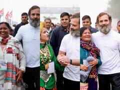 In Pics: भारत जोड़ो यात्रा महिलाओं को समर्पित, राहुल गांधी के साथ कदम से कदम मिलाकर चल रहीं महिलाएं; देखें तस्वीरें