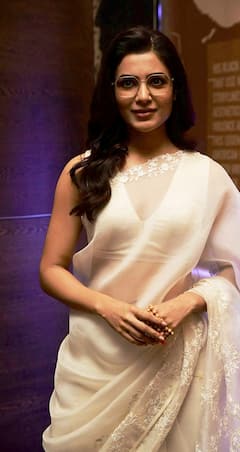 Samantha : சாகுந்தலம் ட்ரெய்லர் வெளியீட்டு விழாவில் நடிகை சமந்தா !