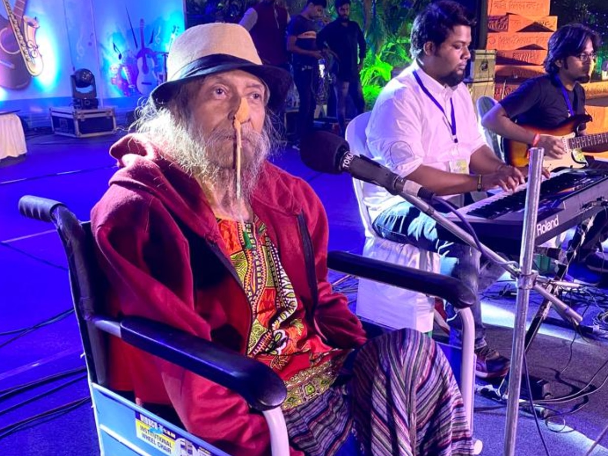 When 'Bapi Da' Took The Stage On Wheelchair — Know About The Cancer Patient Bengali Band Singer In Viral Video