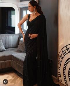 Sonam Bajwa: ਸੋਨਮ ਬਾਜਵਾ ਨੇ ਕਾਲੀ ਸਾੜੀ 'ਚ ਫੈਨਜ਼ 'ਤੇ ਢਾਇਆ ਕਹਿਰ, ਦੇਖੋ ਤਸਵੀਰਾਂ